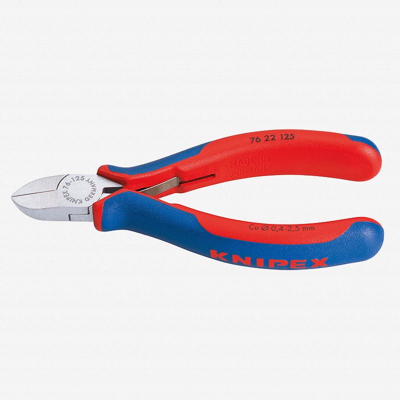 Knipex 5" Diagonal Cutters for electromechanics - MultiGrip - 7622125 - KC Tool