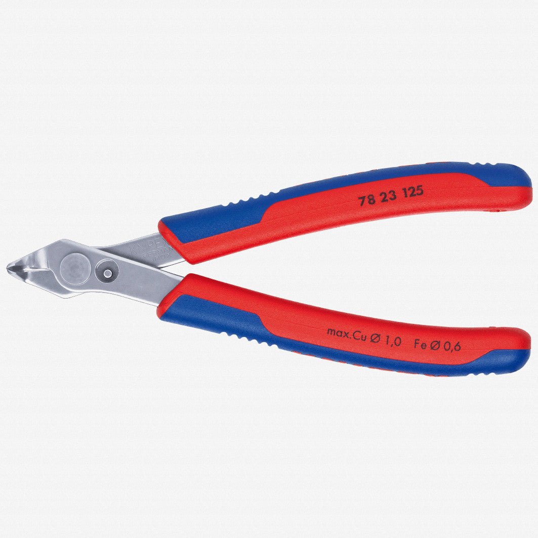 Knipex 5" Electronic Super Knips 60 Degree Angled - MultiGrip - 7823125 - KC Tool