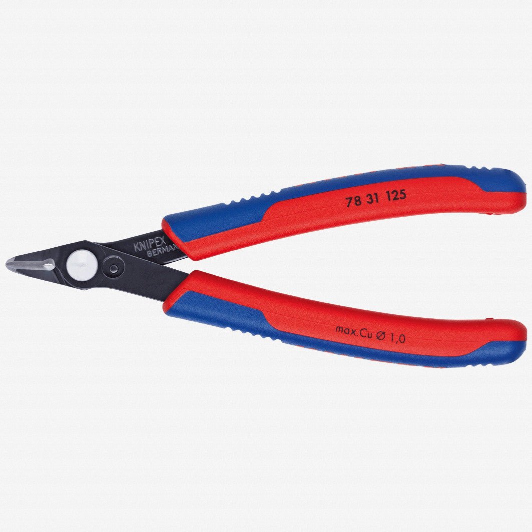 Knipex 5" Electronic Super Knips Narrow Head - MultiGrip - 7831125 - KC Tool