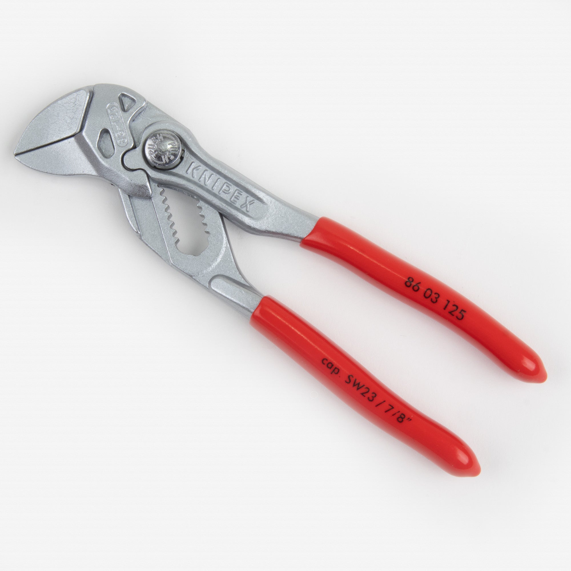 Knipex 5" Pliers Wrench - Plastic Grip - 8603125 - KC Tool