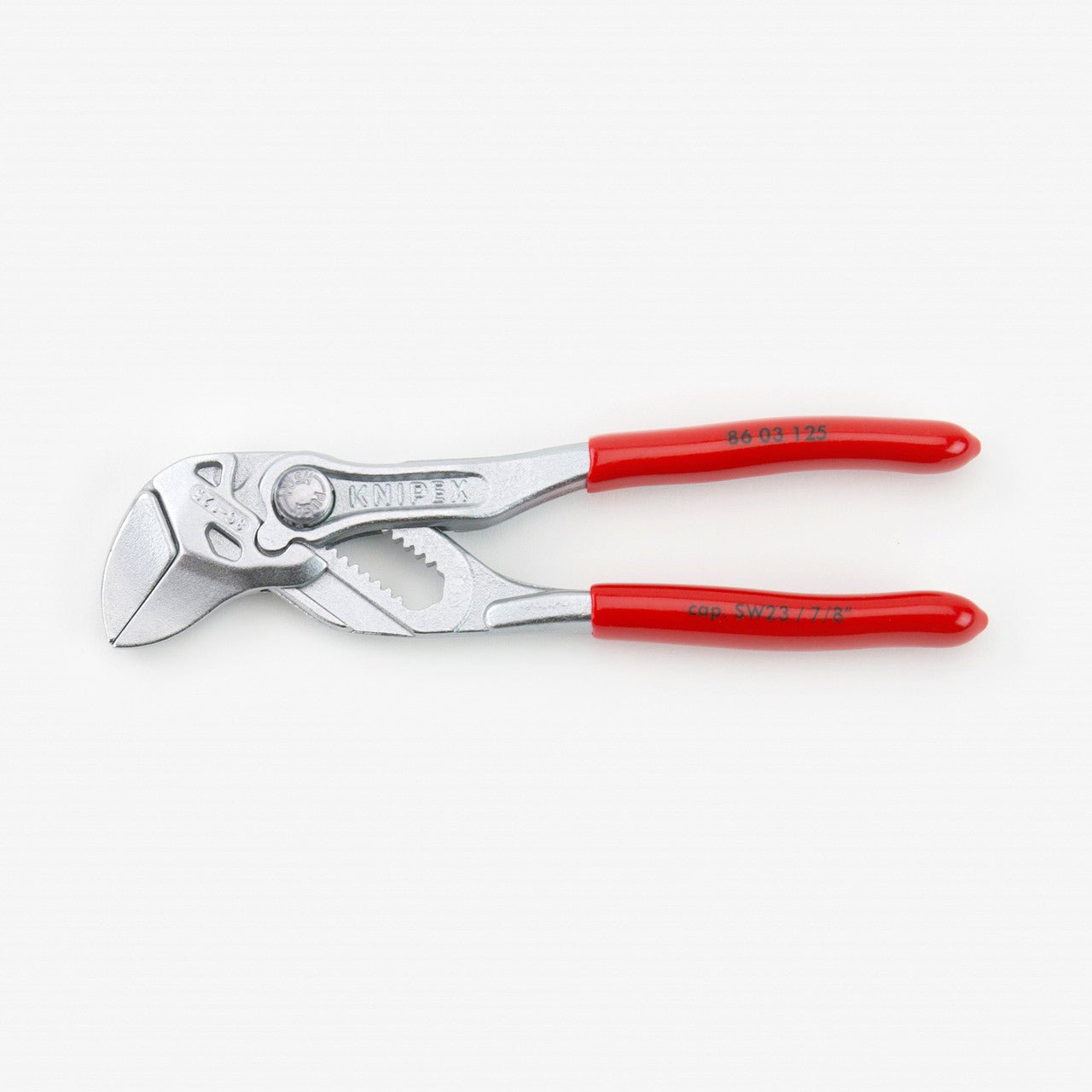 Knipex 5" Pliers Wrench - Plastic Grip - 8603125 - KC Tool