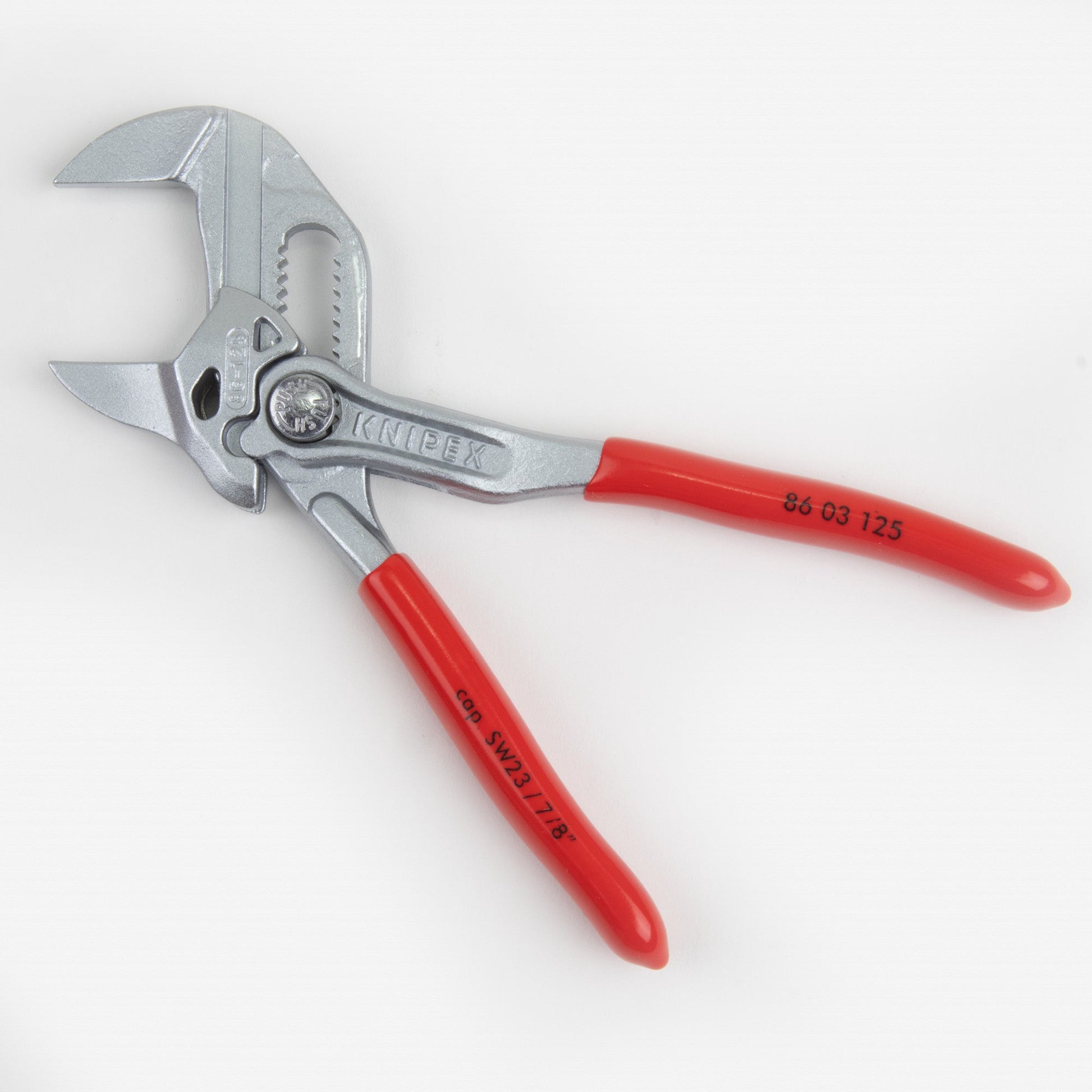 Knipex 5" Pliers Wrench - Plastic Grip - 8603125 - KC Tool