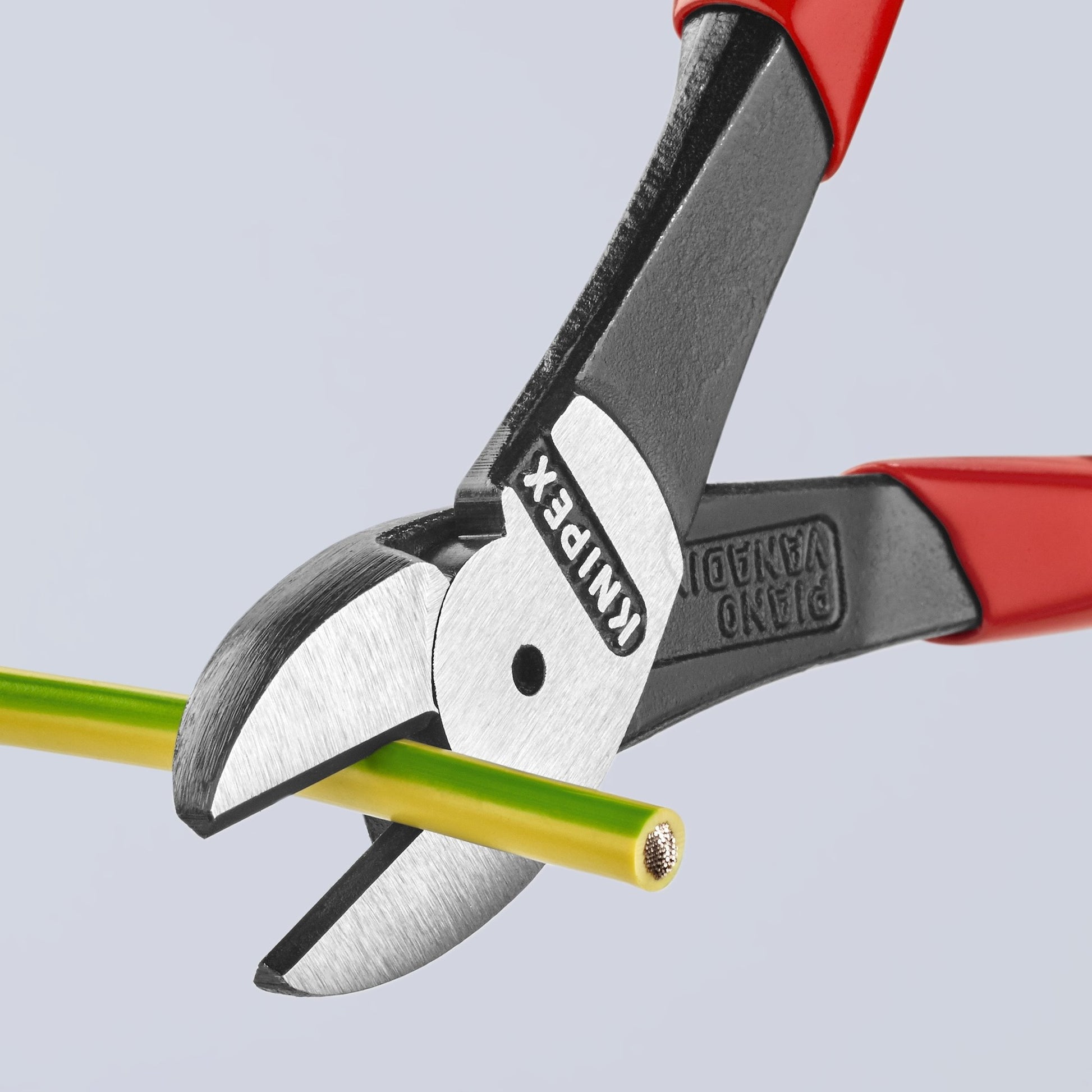 Knipex 5.5" High Leverage Diagonal Cutters - Plastic Grip - 7401140 - KC Tool