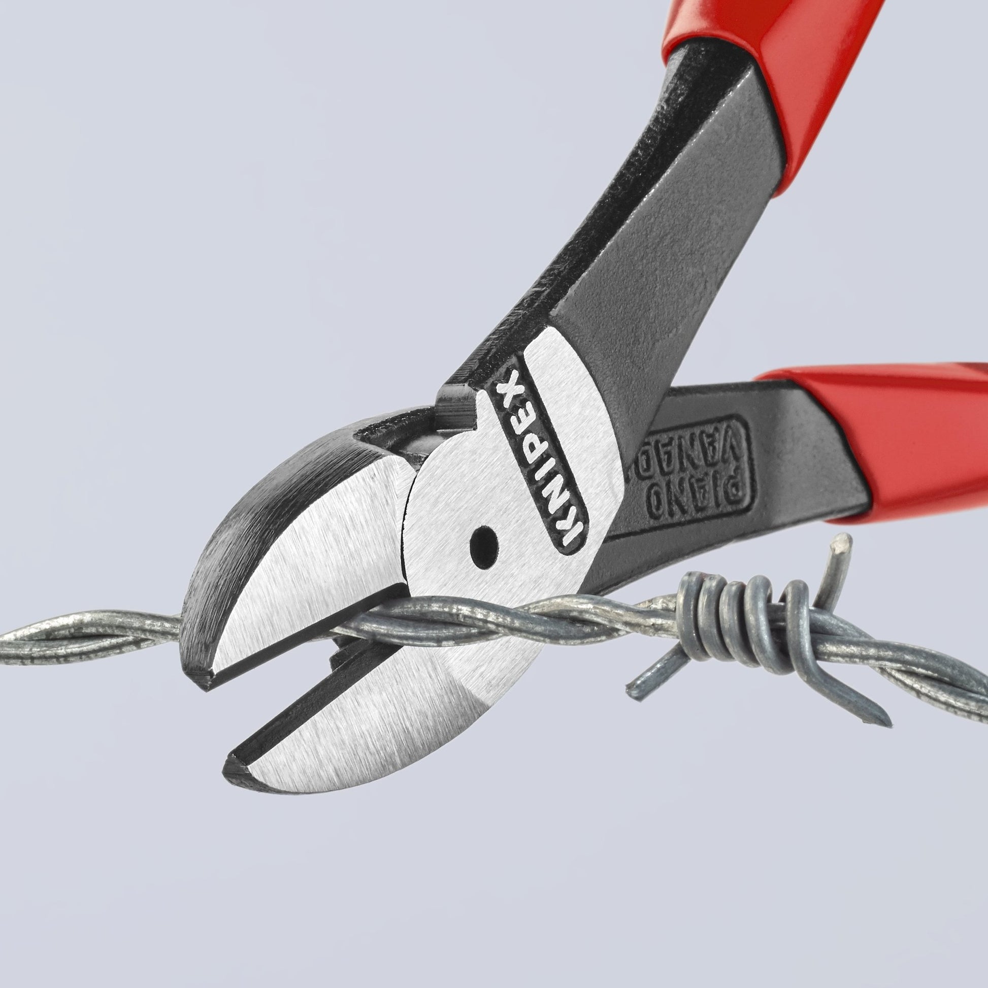 Knipex 5.5" High Leverage Diagonal Cutters - Plastic Grip - 7401140 - KC Tool