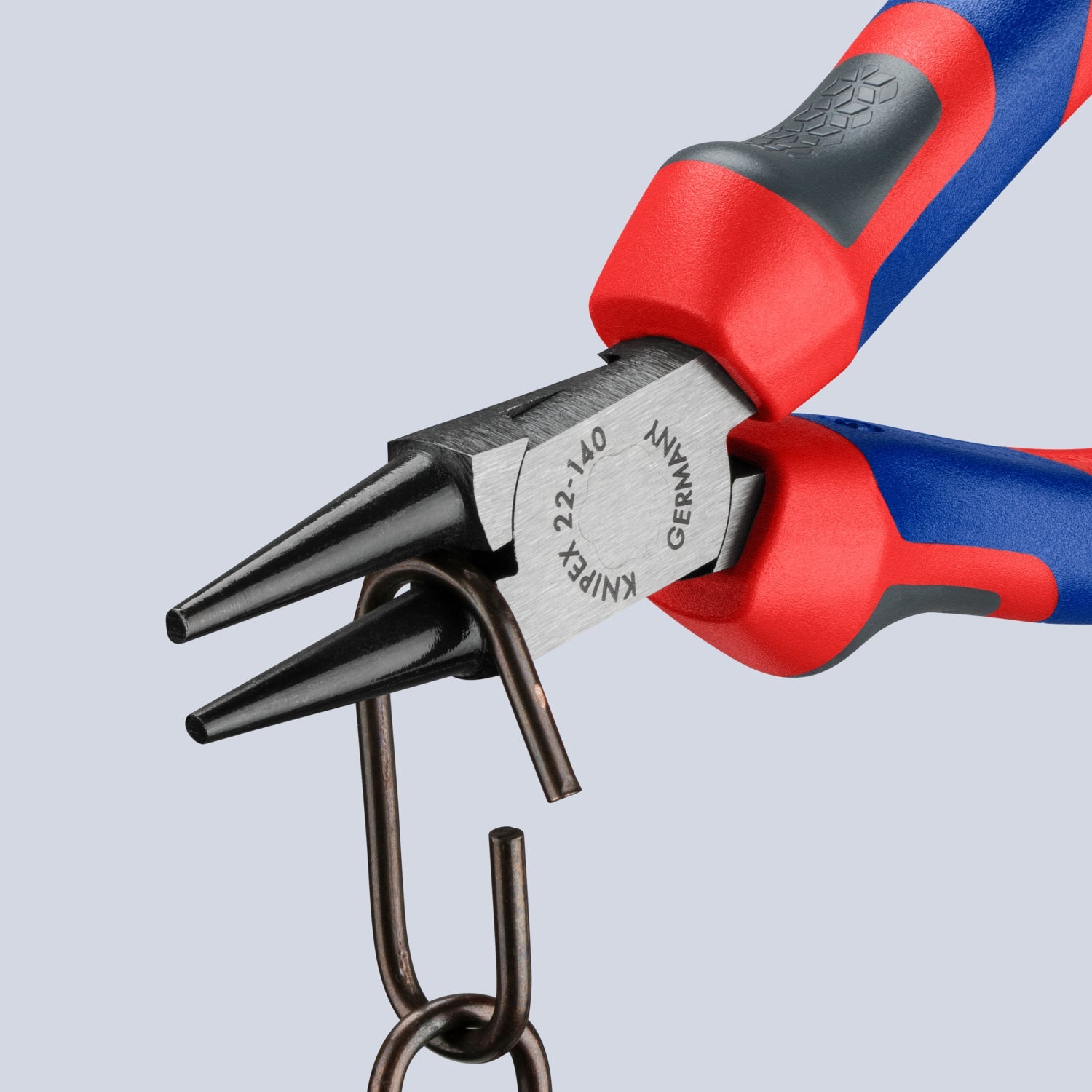 Knipex 5.5" Round Nose Pliers - MultiGrip - 2202140 - KC Tool