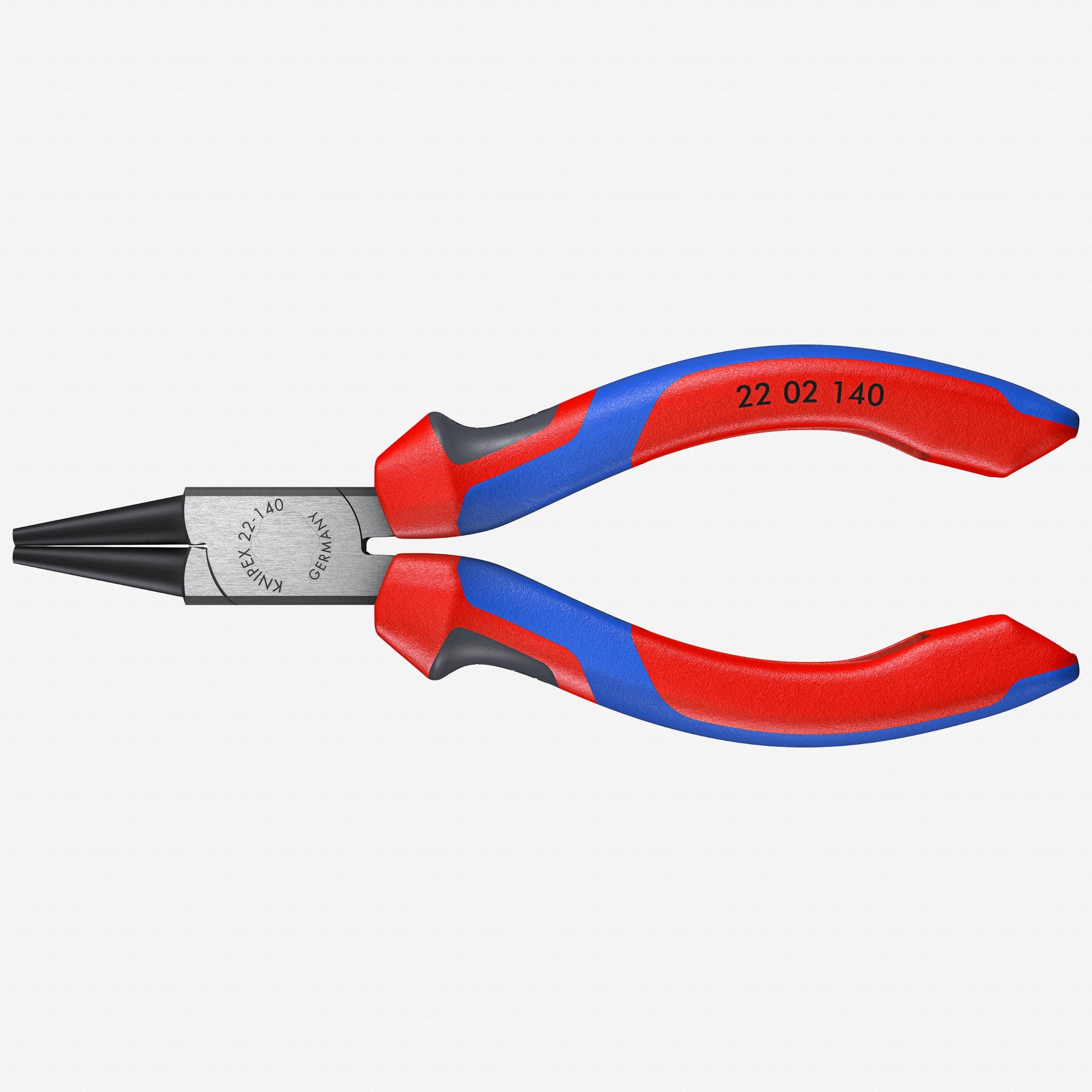 Knipex 5.5" Round Nose Pliers - MultiGrip - 2202140 - KC Tool