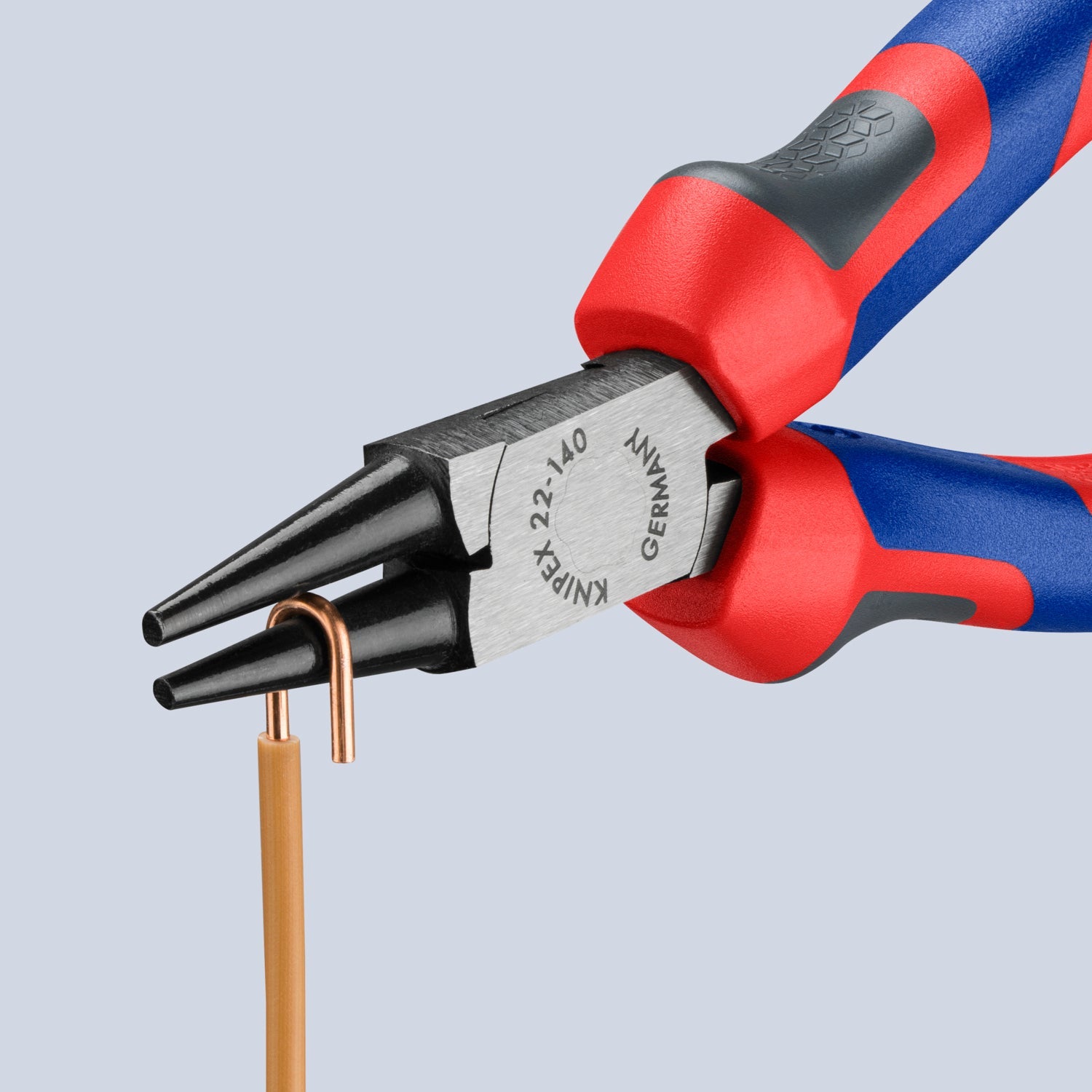 Knipex 5.5" Round Nose Pliers - MultiGrip - 2202140 - KC Tool