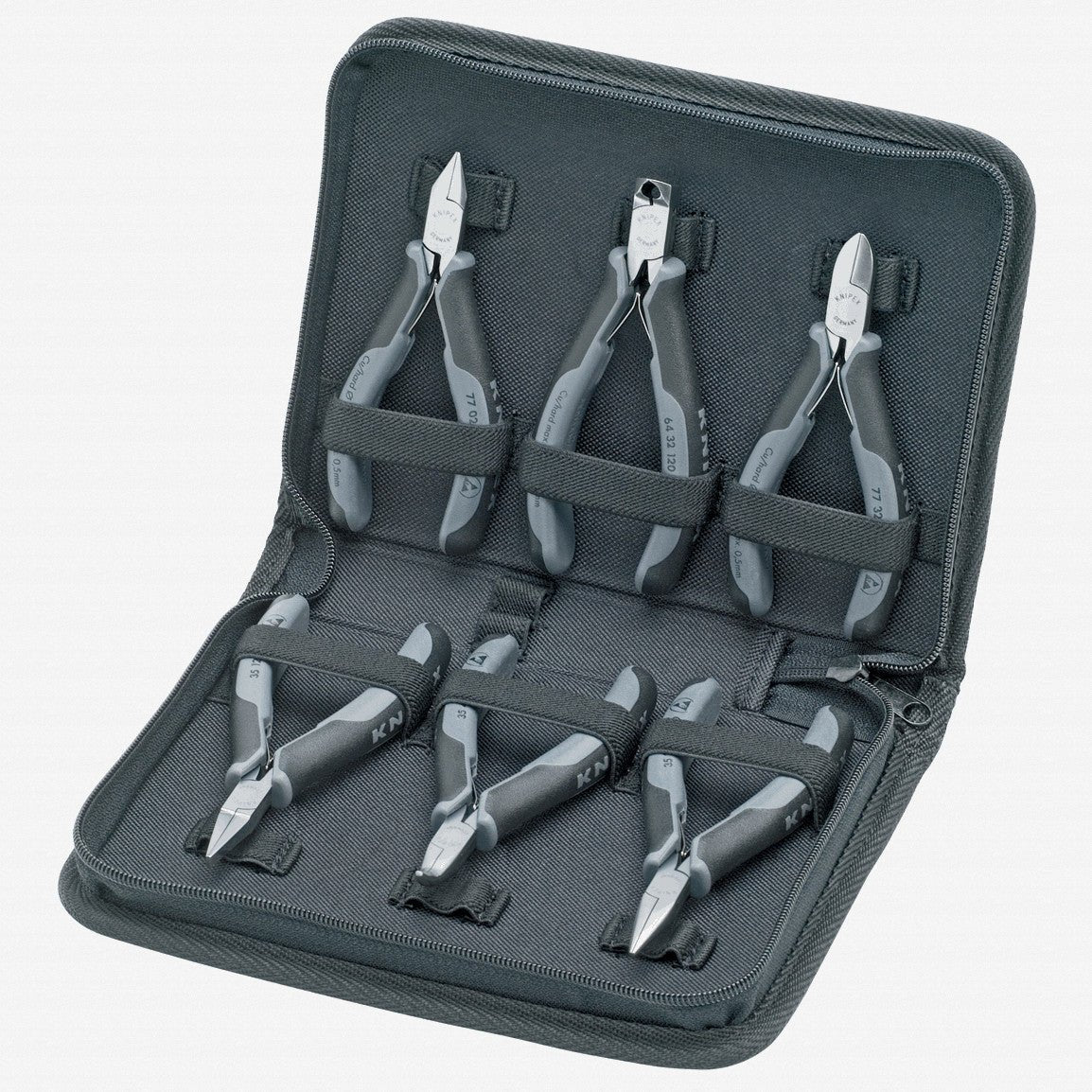 Knipex 6 Piece ESD Electronics Pliers Set - K002017 - KC Tool