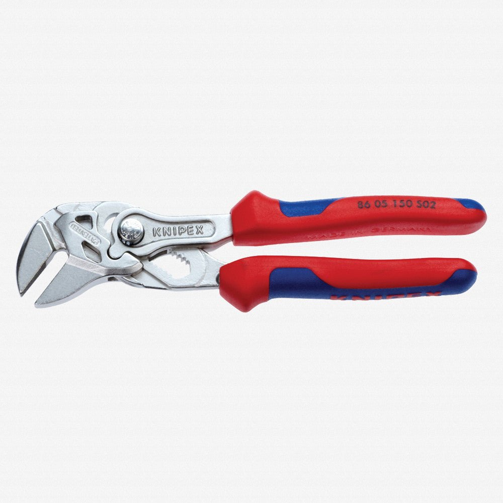 Knipex 6" Pliers Wrench for Ty Wrap Removal - MultiGrip - 8605150S02 - KC Tool