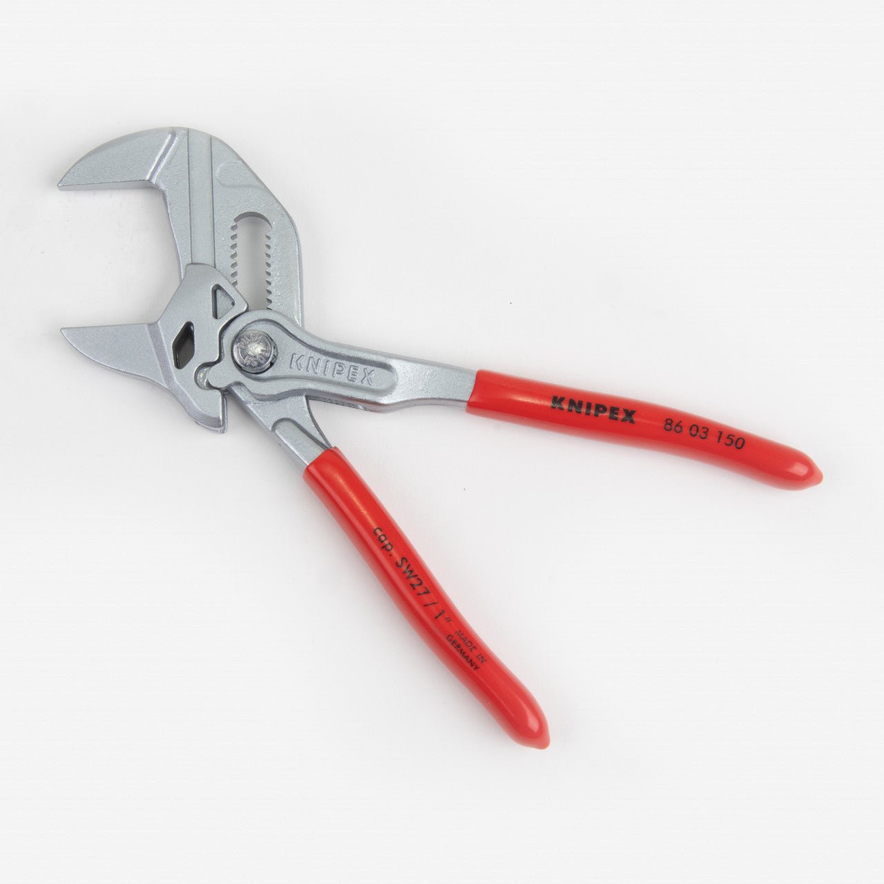 Knipex 6" Pliers Wrench - Plastic Grip - 8603150 - KC Tool