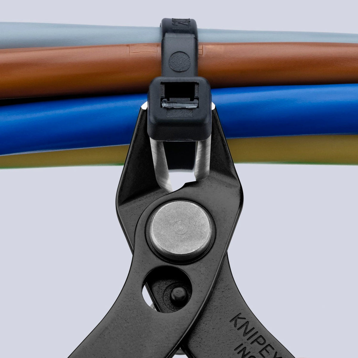 Knipex 6" Slim Knips Precision Cutting Pliers with Belt Holder - Lacquered Steel - 7861150V01 - KC Tool