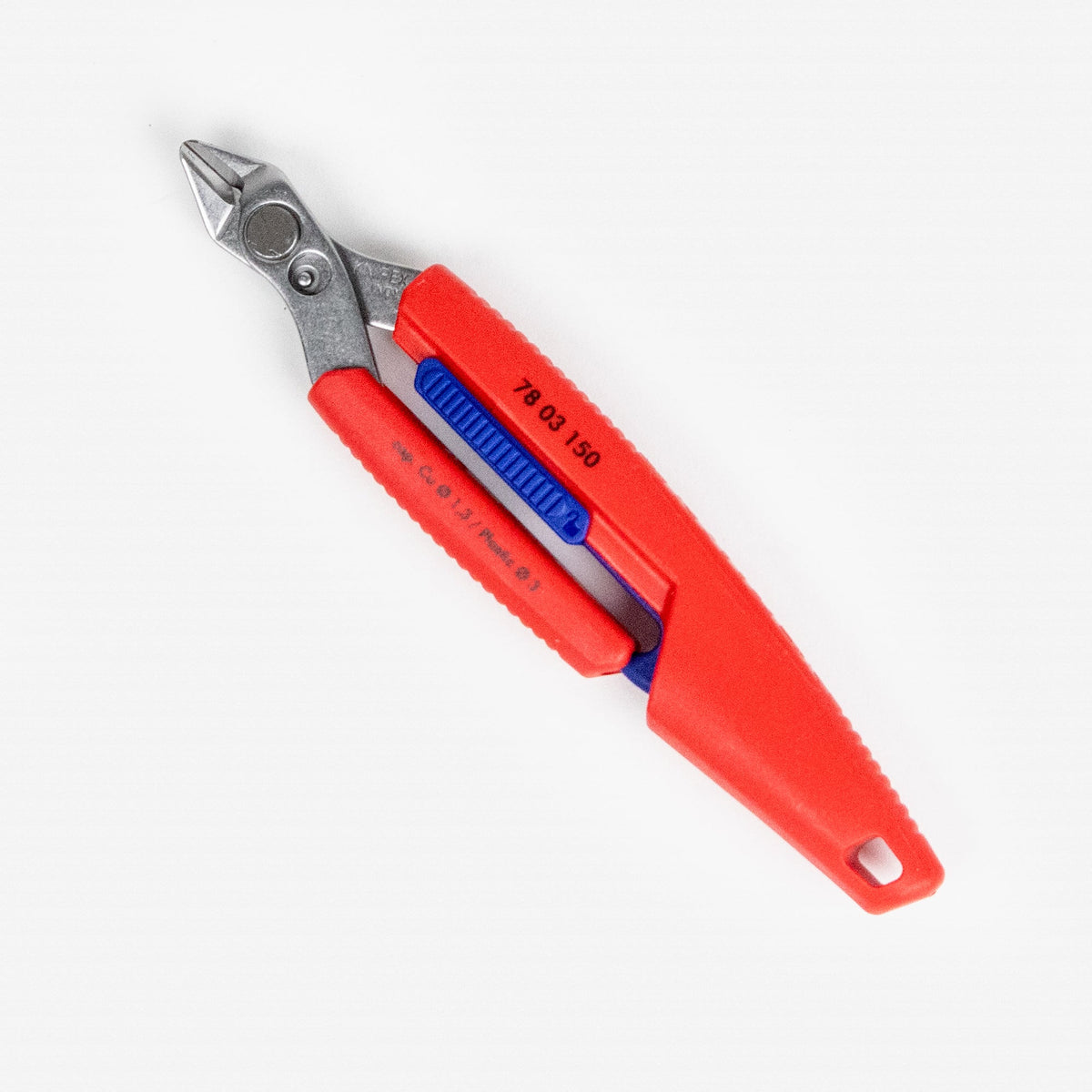 Knipex 6" Slim Knips Precision Cutting Pliers with Belt Holder - Stainless Steel - 7803150V01 - KC Tool