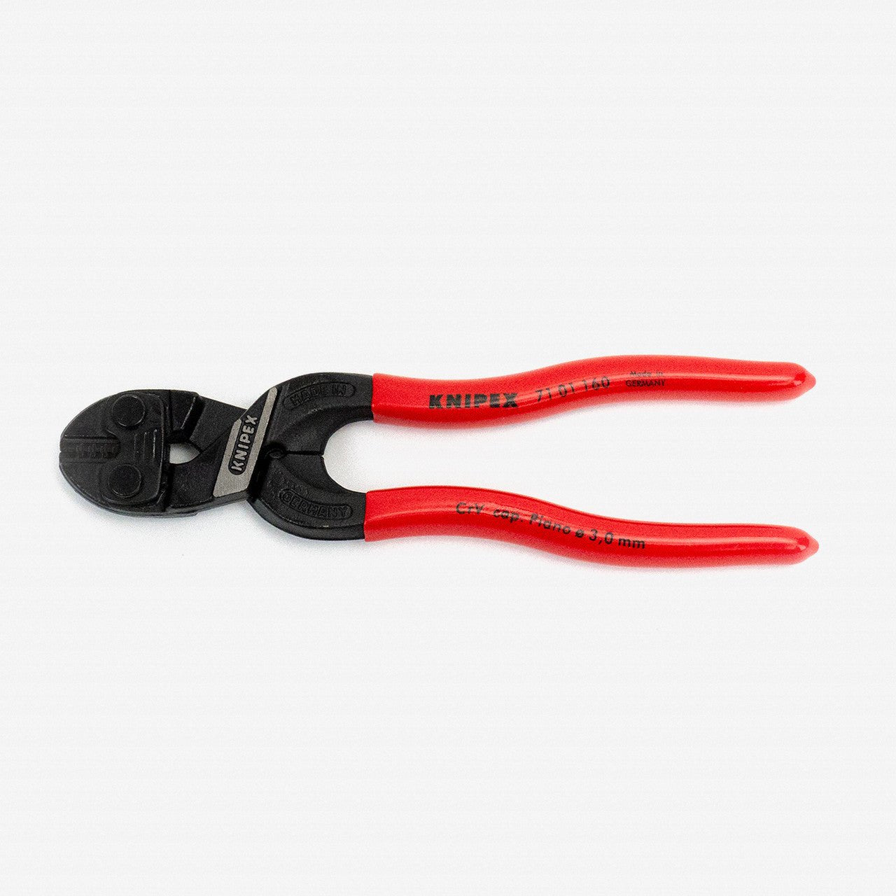 Knipex 6.25" CoBolt S Compact Bolt Cutter - Plastic Grip - 7101160 - KC Tool