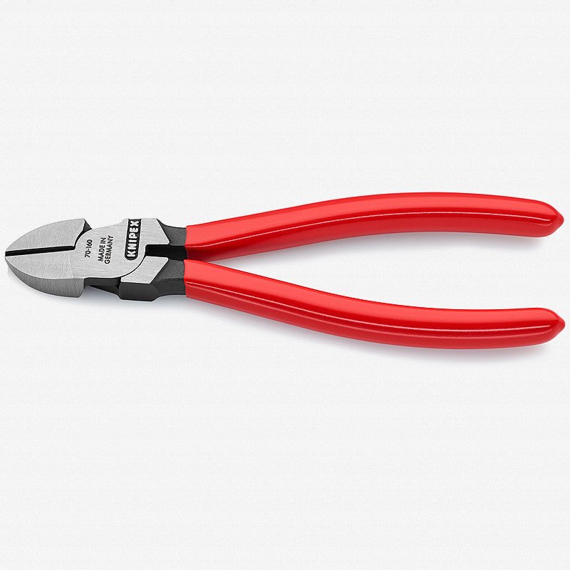 Knipex 6.3" Diagonal Cutters - Plastic Grip - 7001160 - KC Tool