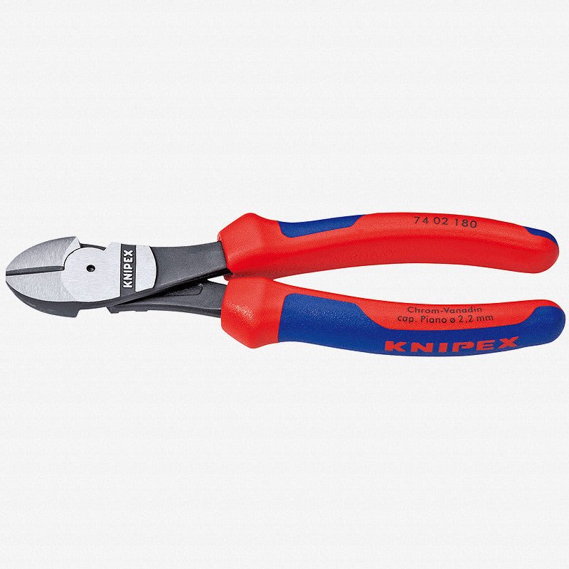 Knipex 6.3" High Leverage Diagonal Cutters - MultiGrip - 7402160 - KC Tool
