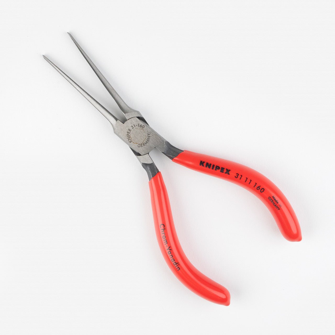 Knipex 6.3" Needle - Nose Pliers (Gripping Pliers) - Plastic Grip - 3111160 - KC Tool