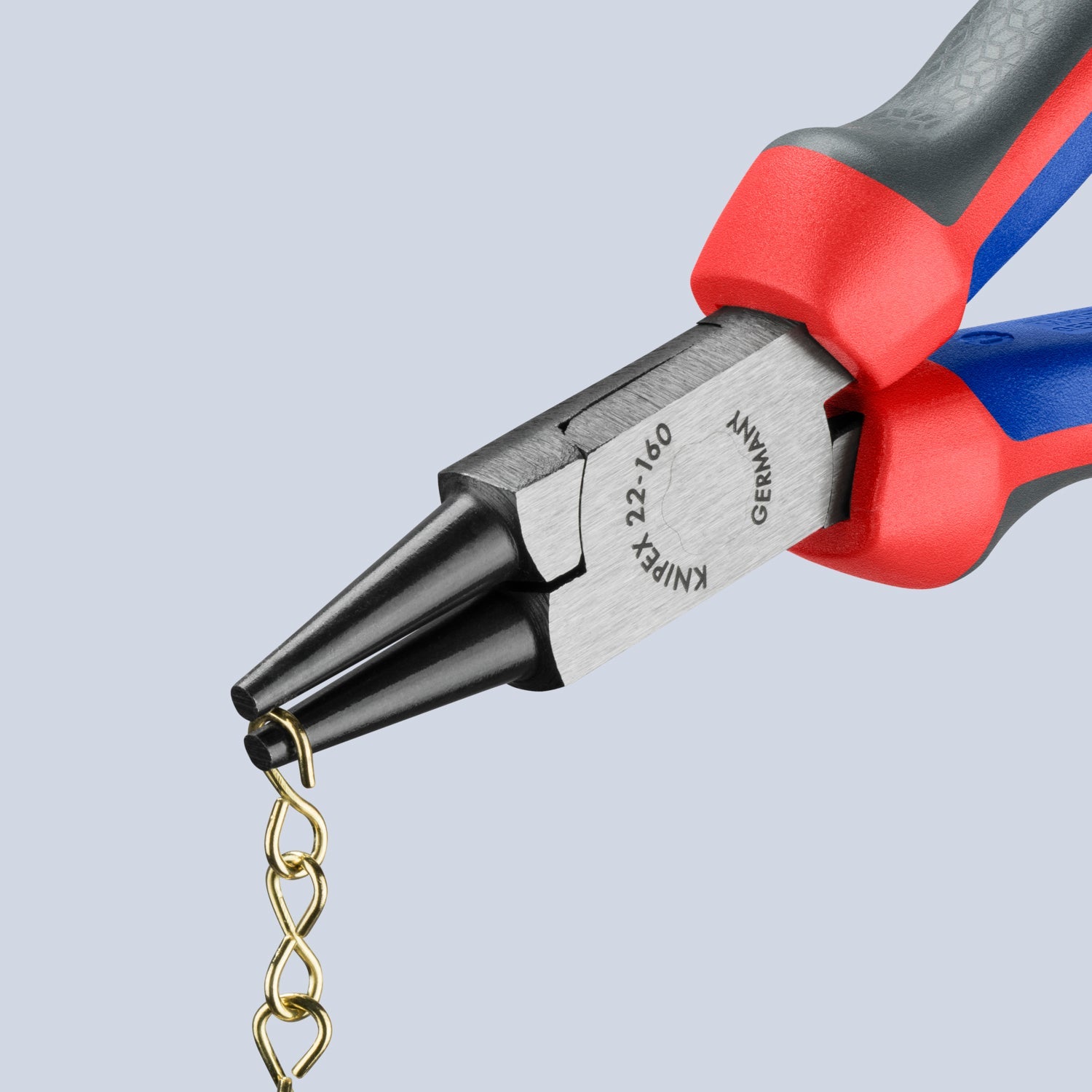 Knipex 6.3" Round Nose Pliers - MultiGrip - 2202160 - KC Tool