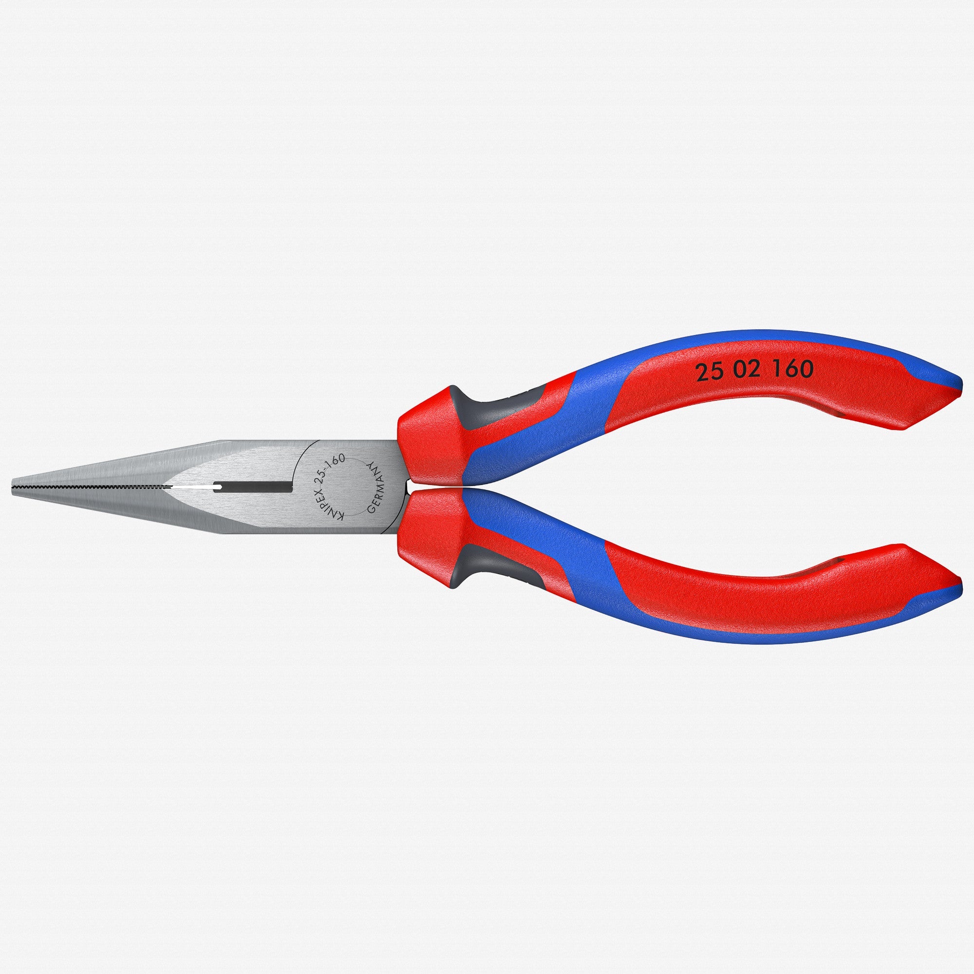 Knipex 6.3" Snipe Nose Side Cutting Pliers (Radio Pliers) - MultiGrip - 2502160 - KC Tool