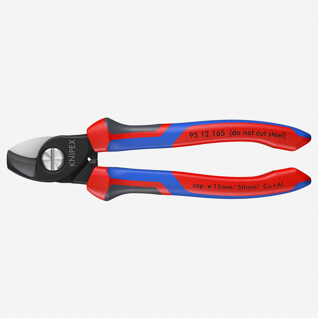Knipex 6.5" Cable Shears - MultiGrip - 9512165 - KC Tool