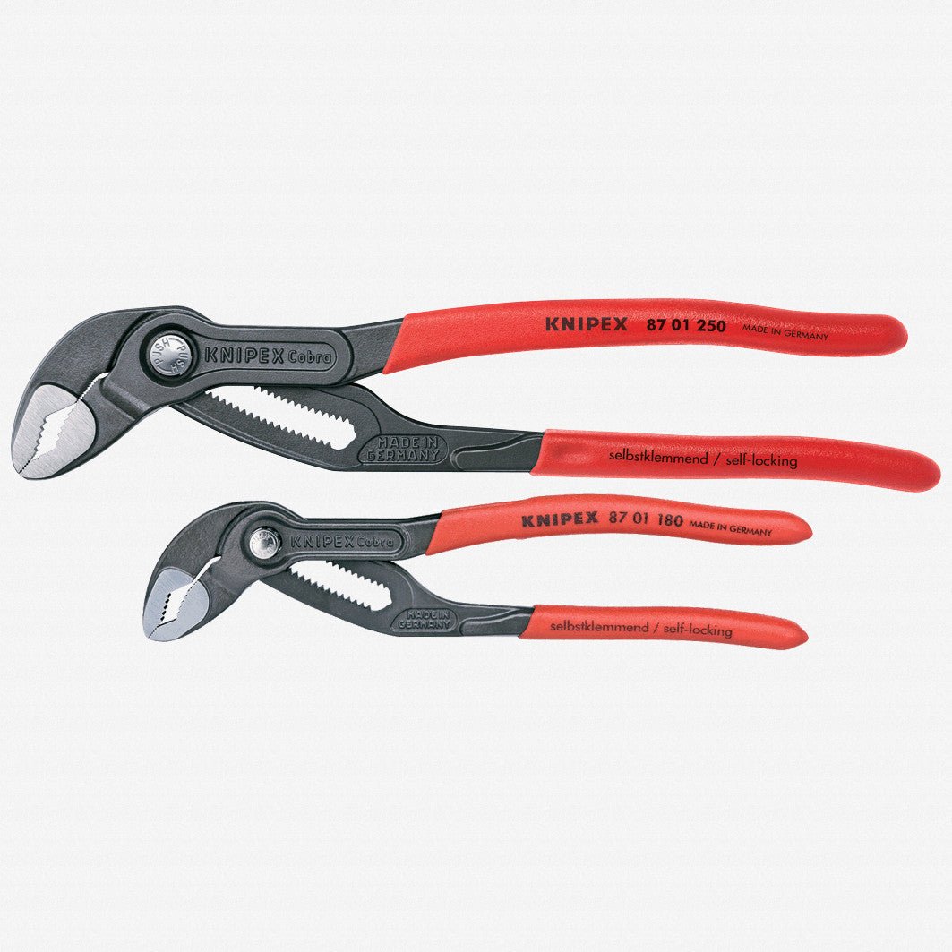 Knipex 7" and 10" Cobra Set, 2 Pieces - K003120V01US - KC Tool