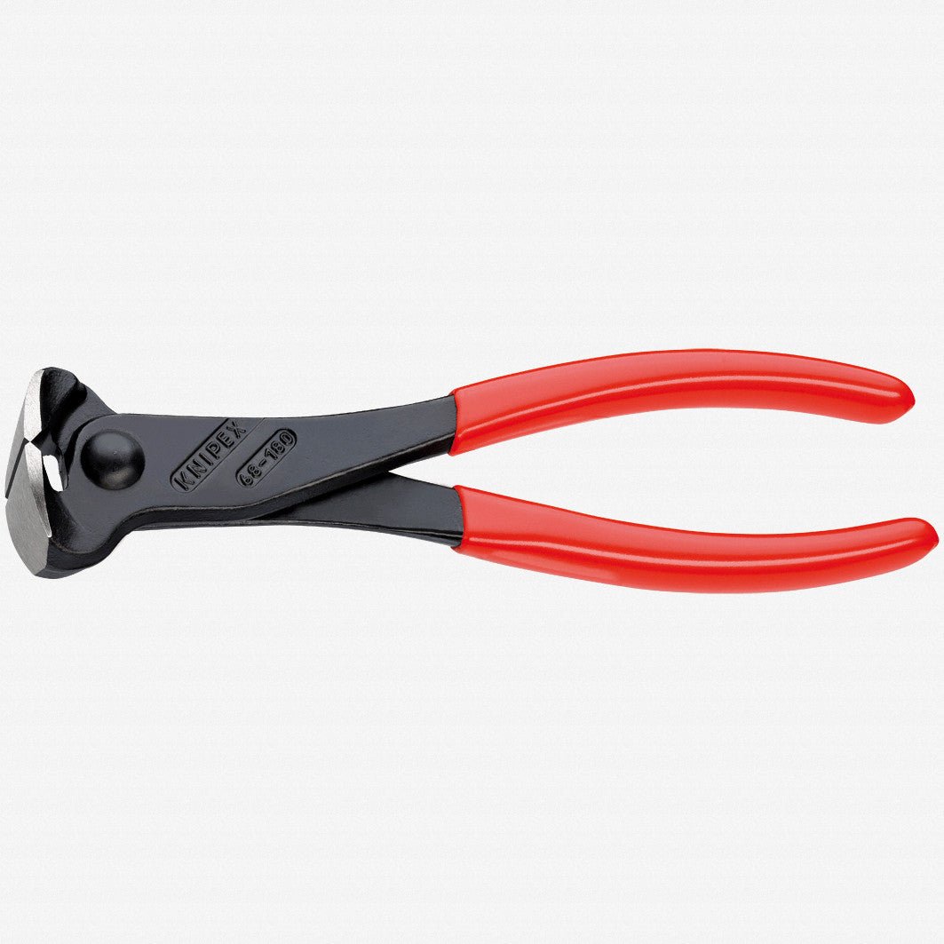 Knipex 7" End Cutting Nippers - Plastic Grip - 6801180 - KC Tool