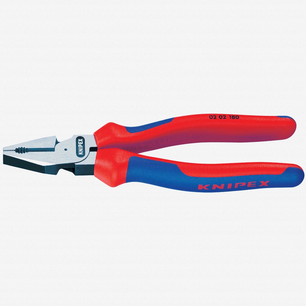 Knipex 7" High Leverage Combination Pliers - MultiGrip - K0202180 - KC Tool