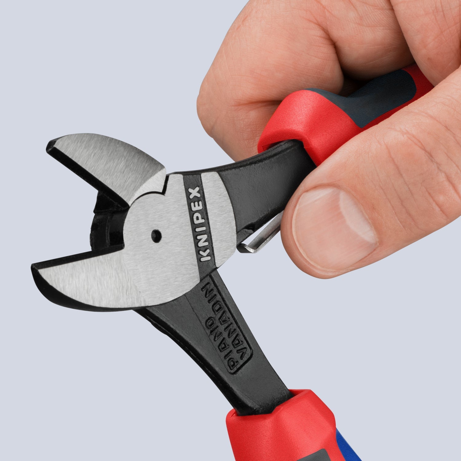 Knipex 7" High Leverage Diagonal Cutters w/ Spring - MultiGrip - 7412180 - KC Tool