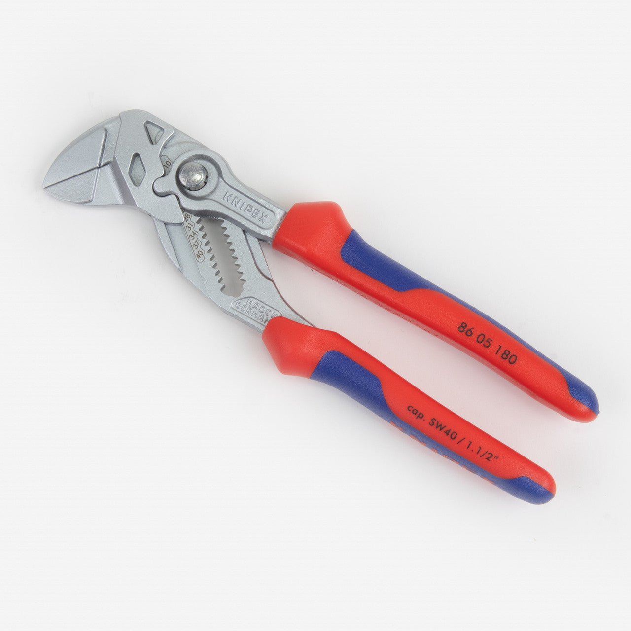 Knipex 7" Pliers Wrench - Chrome MultiGrip - 8605180 - KC Tool