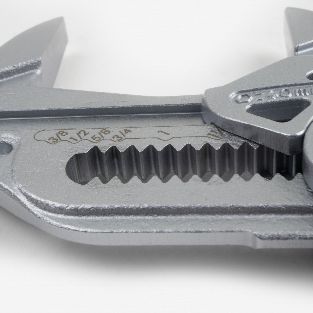 Knipex 7" Pliers Wrench - Chrome Plastic Grip - 8603180 - KC Tool