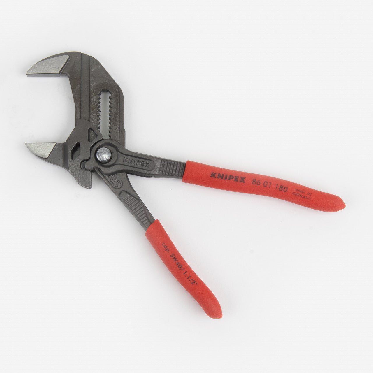 Knipex 7" Pliers Wrench - Plastic Grip - 8601180 - KC Tool
