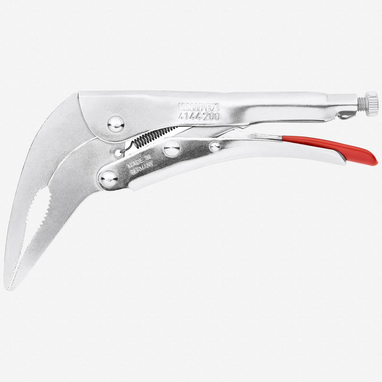 Knipex 70 Degree Angled Long Nose Grip Pliers - 4144200 - KC Tool