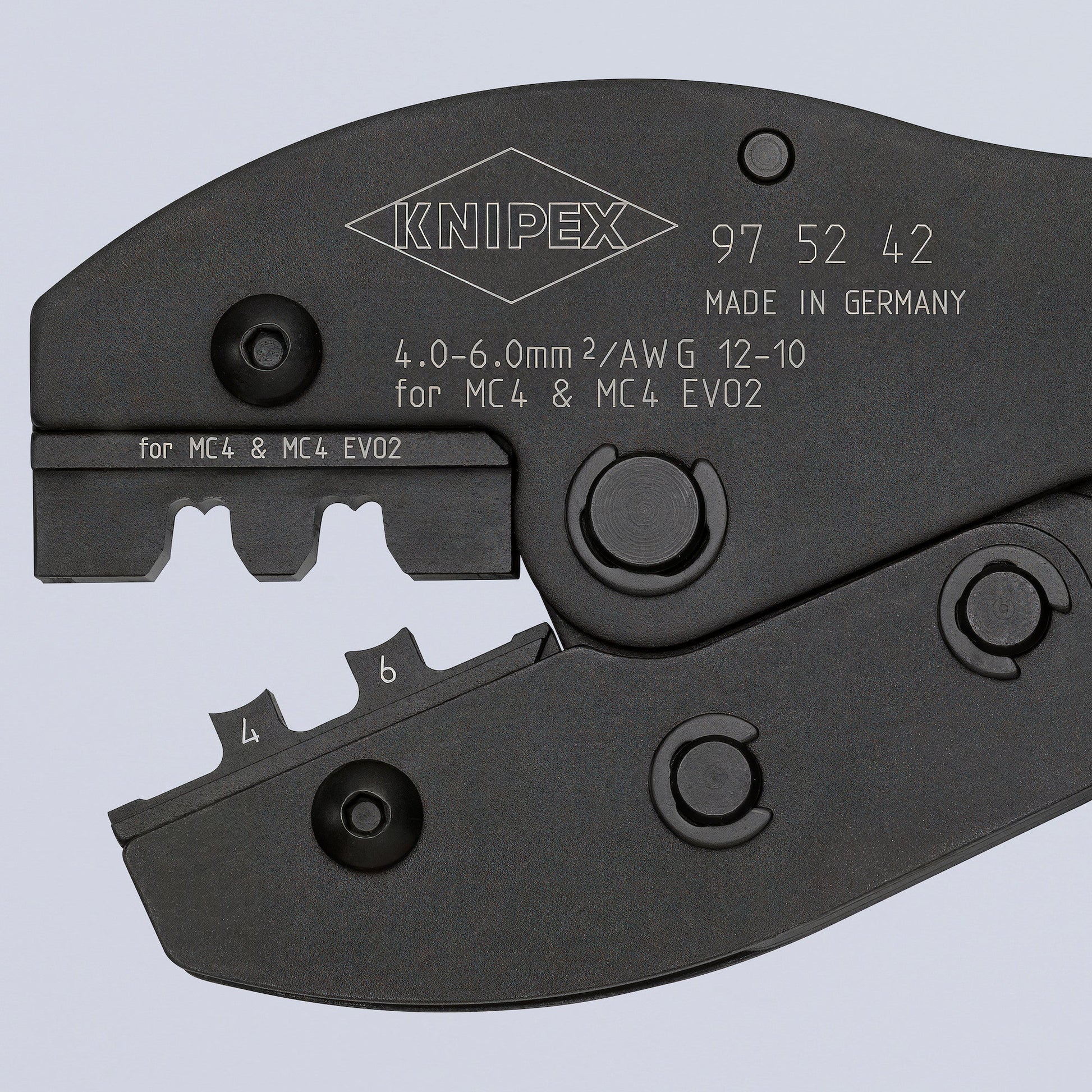 Knipex 8 1/2" KNIPEX PreciForce® Crimping Pliers For MC4/MC4 EVO 2 - 975242 - KC Tool