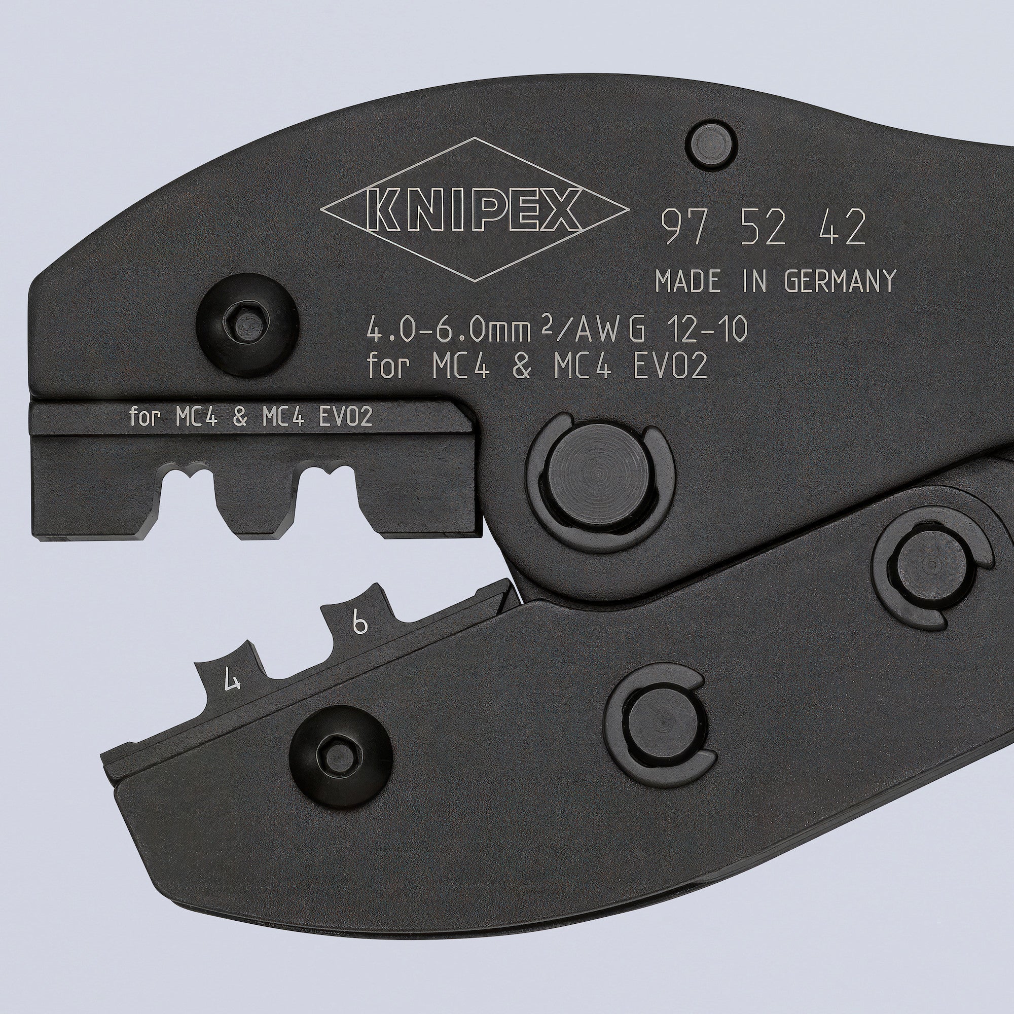 Knipex 8 1/2" KNIPEX PreciForce® Crimping Pliers For MC4/MC4 EVO 2 - 975242 - KC Tool