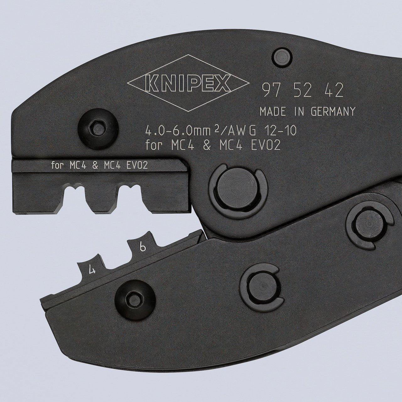 Knipex 8 1/2" KNIPEX PreciForce® Crimping Pliers For MC4/MC4 EVO 2 - 975242 - KC Tool