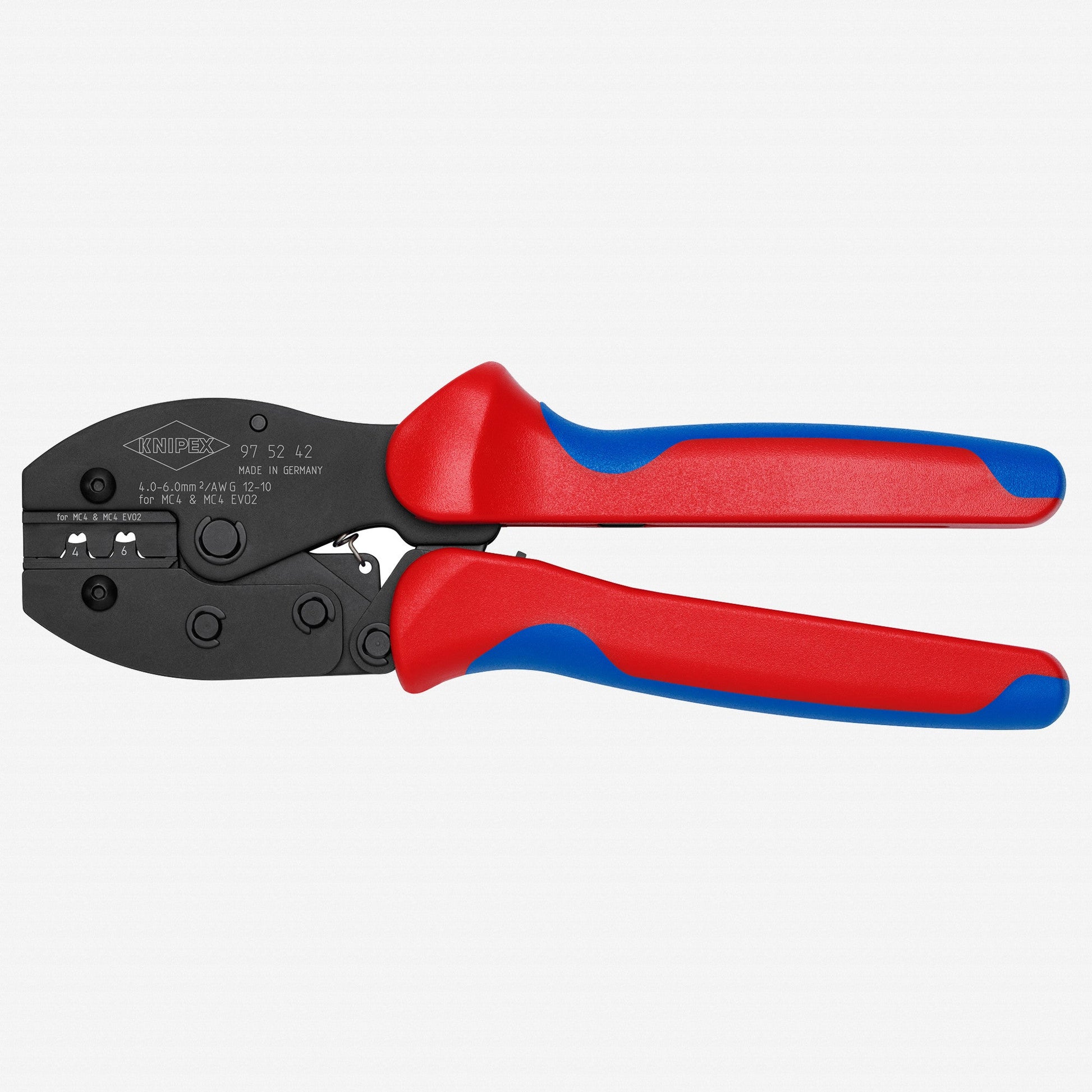 Knipex 8 1/2" KNIPEX PreciForce® Crimping Pliers For MC4/MC4 EVO 2 - 975242 - KC Tool