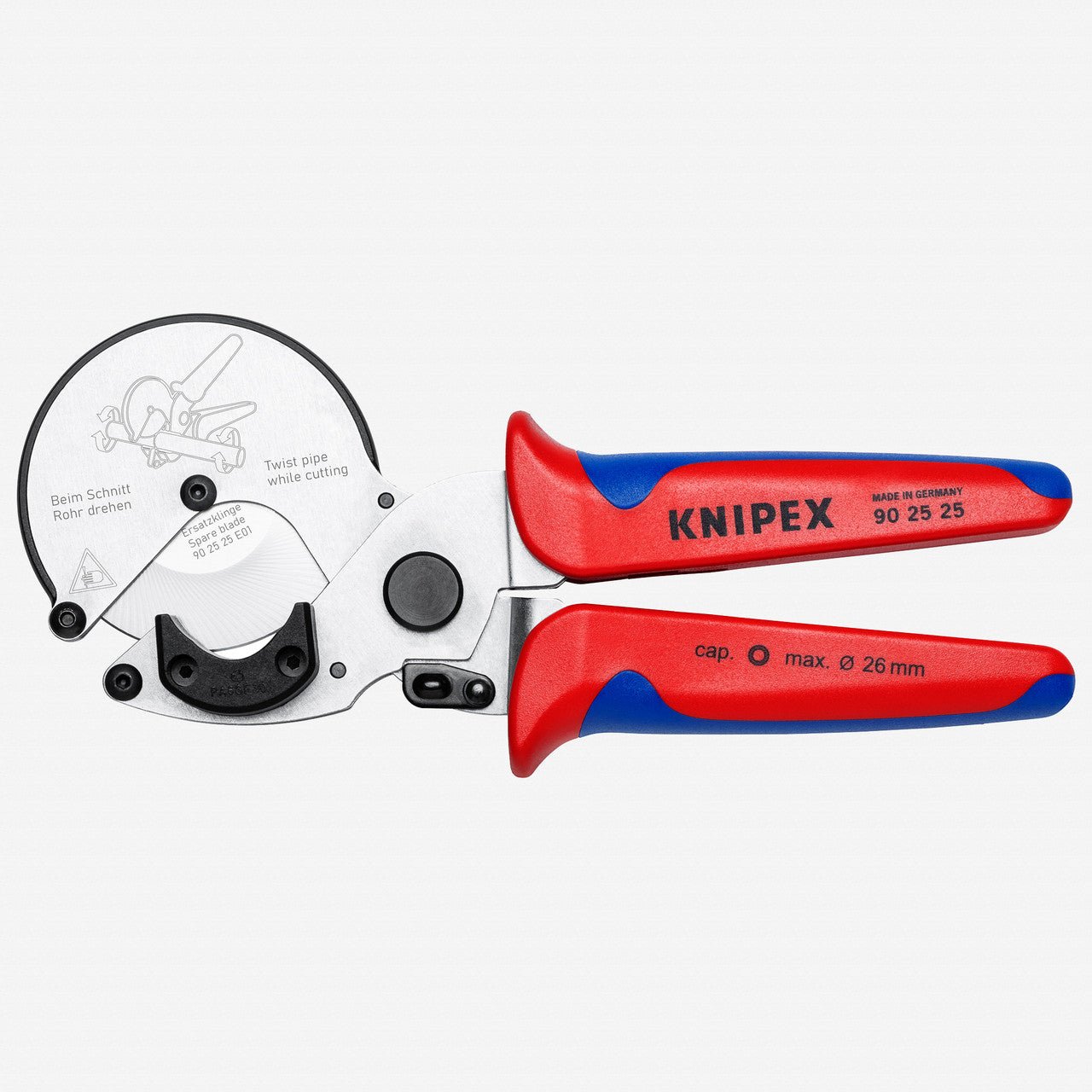Knipex 8 1/4" Pipe Cutter for Aluminum Composite and Plastic Conduit - 902525 - KC Tool