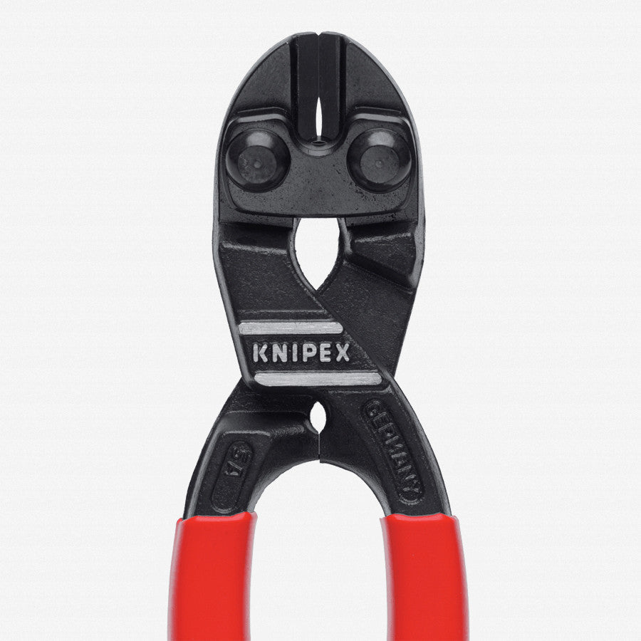 Knipex 8" Cobolt Compact Bolt Cutters Recessed Blade - Plastic Grip - 7131200 - KC Tool