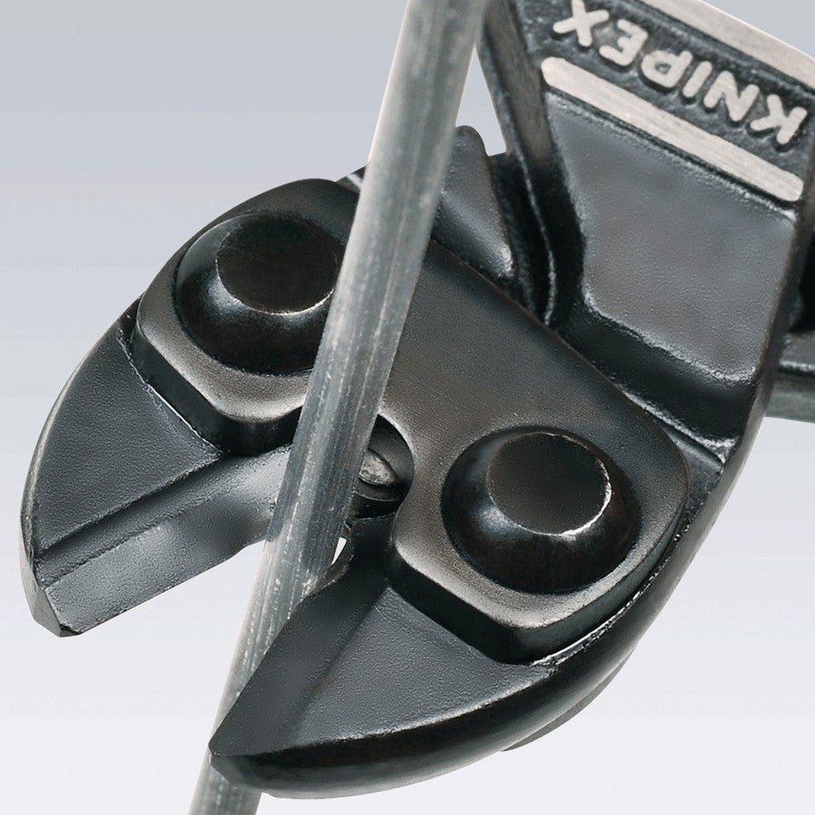 Knipex 8" Cobolt Compact Bolt Cutters Recessed Blade - Plastic Grip - 7131200 - KC Tool