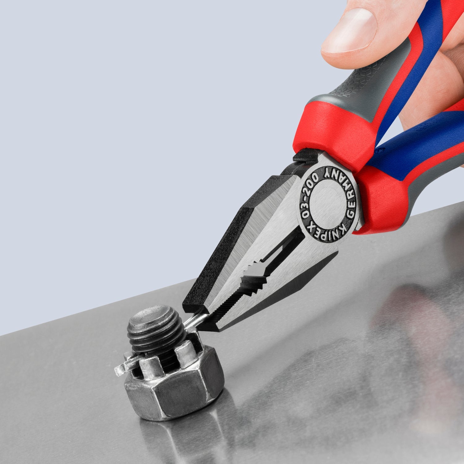 Knipex 8" Combination Pliers - MultiGrip - K0302200 - KC Tool