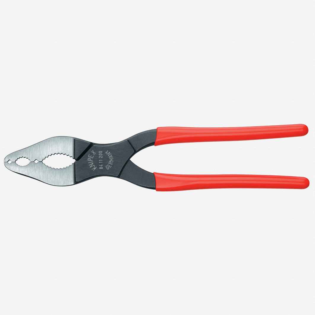 Knipex 8" Cycle Pliers Straight Head - Plastic Grip - 8411200 - KC Tool