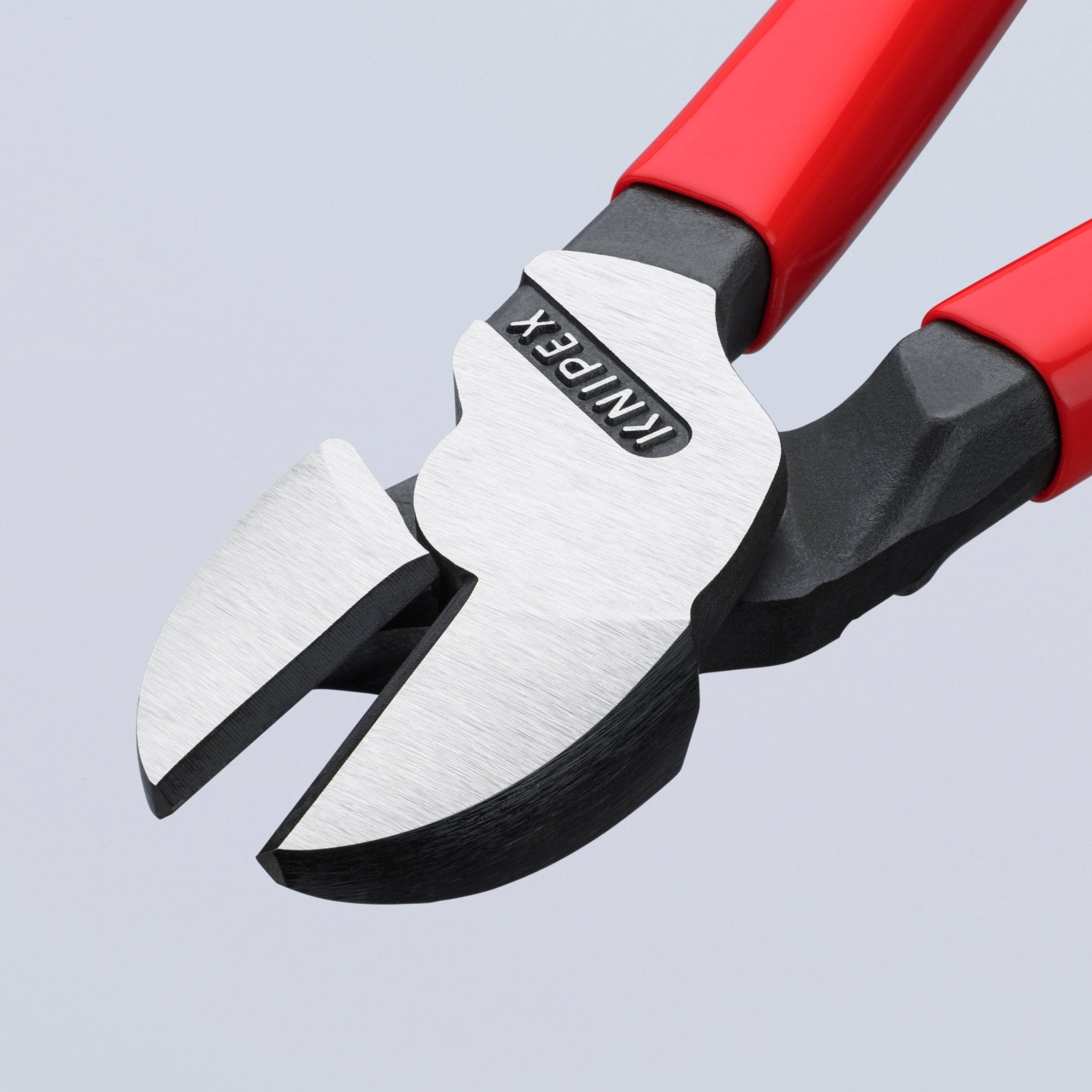 Knipex 8" High Leverage Diagonal Cutters - Plastic Grip - 7401200 - KC Tool