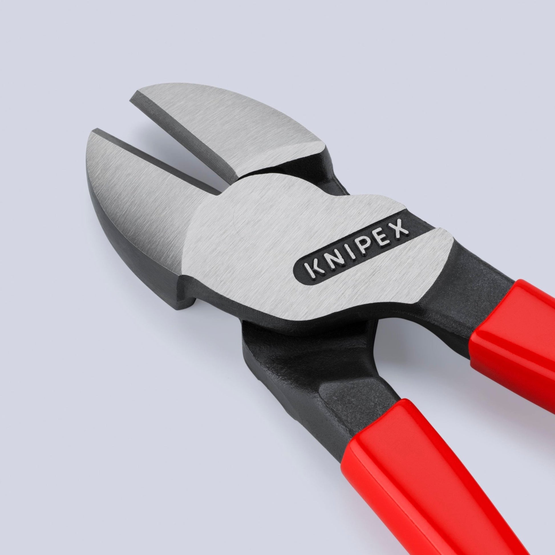 Knipex 8" High Leverage Diagonal Cutters - Plastic Grip - 7401200 - KC Tool