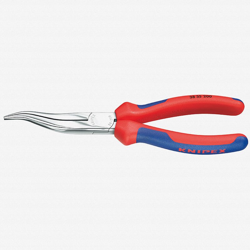 Knipex 8" Mechanic's Curved Pliers (Dolphin Nose) - MultiGrip - 3835200 - KC Tool
