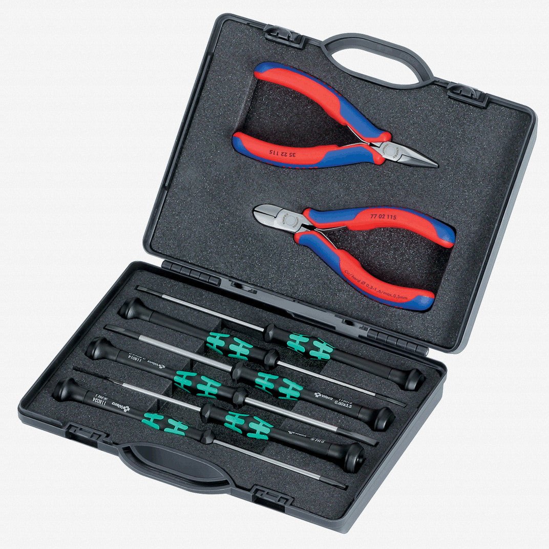 Knipex 8 Piece Electronics Tool Set - K002018 - KC Tool