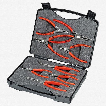 Knipex 8 Piece Precision Circlip Pliers Set with Case | Knipex at