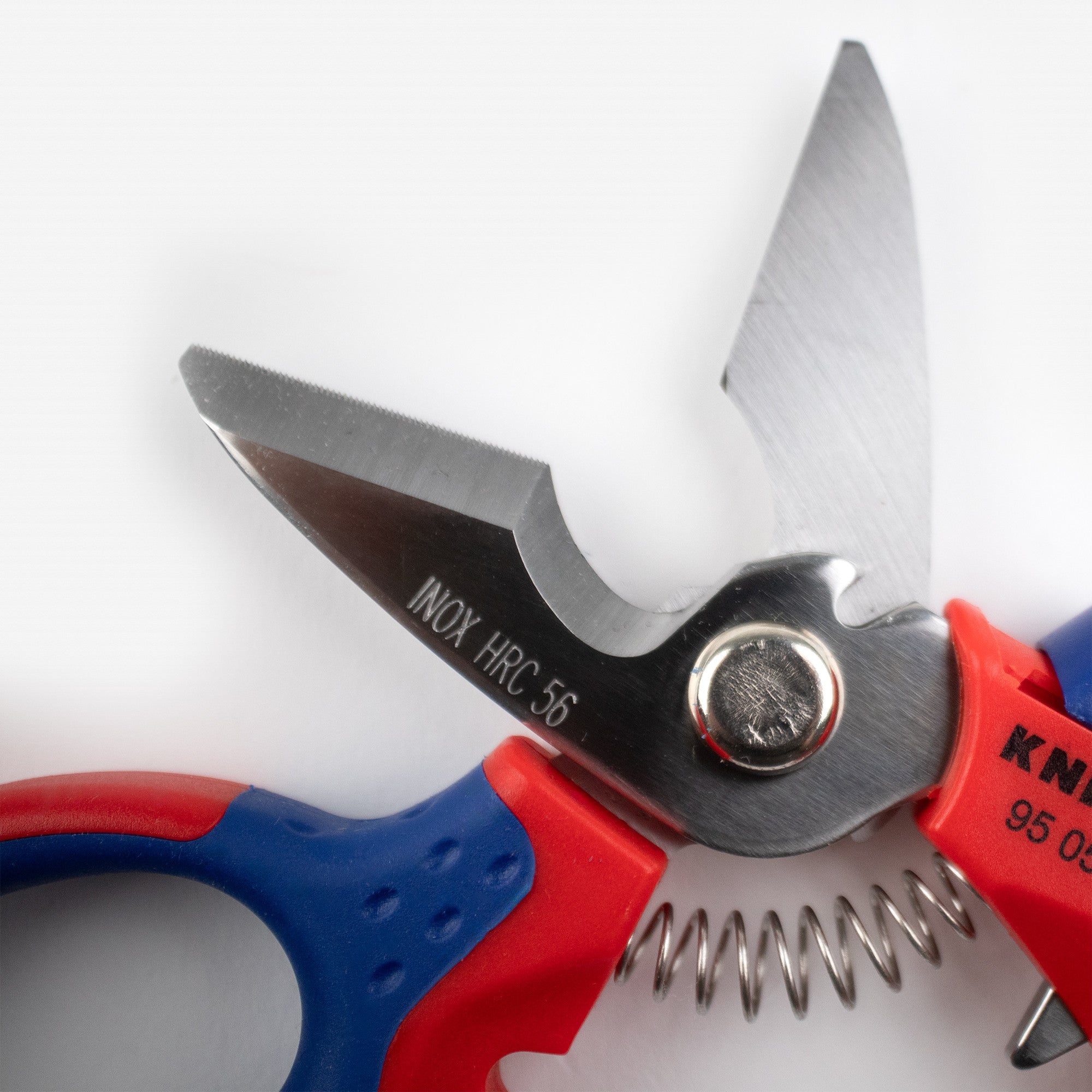 Knipex Angled Electricians' Shears with Crimp Area - 950520 - KC Tool
