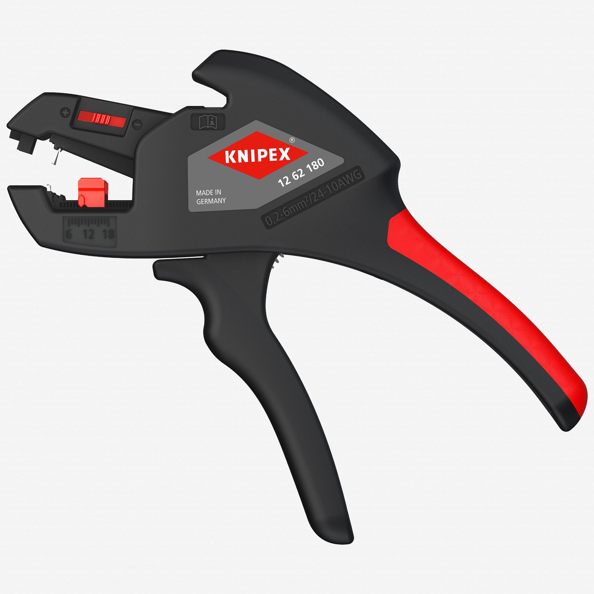 Knipex Automatic Wire Insulation Stripper - AWG 24-10 - 1262180 - KC Tool