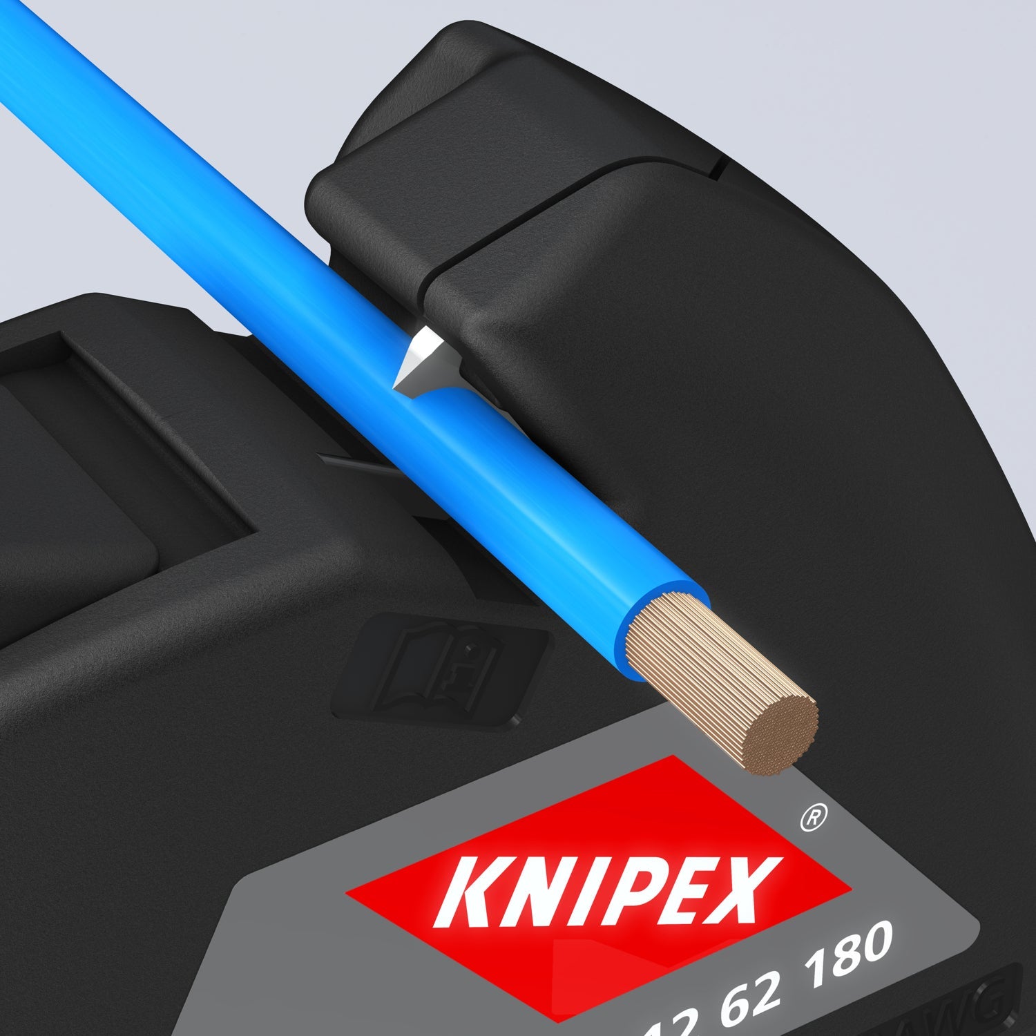 Knipex Automatic Wire Insulation Stripper - AWG 24-10 - 1262180 - KC Tool