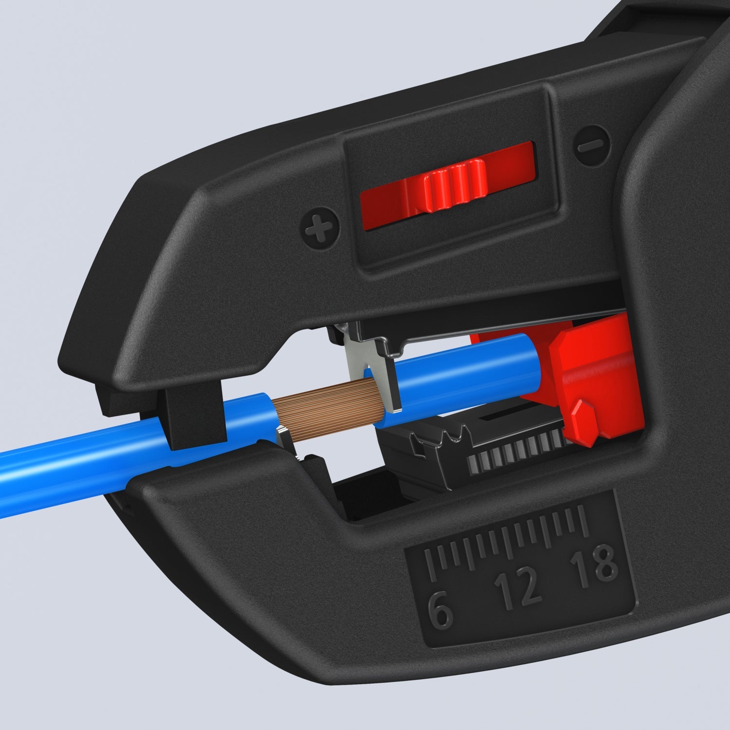 Knipex Automatic Wire Insulation Stripper - AWG 24-10 - 1262180 - KC Tool