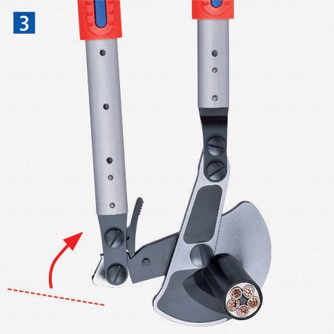 Knipex Cable Shears (ratchet action) with telescopic handles - 9532038 - KC Tool